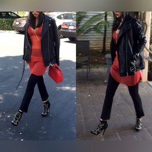 Zara Basic Faux Leather jacket, fall/spring jacket